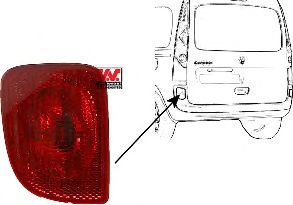 VAN WEZEL 4312939 -  задние противотуманные фонари| Задний фонарь